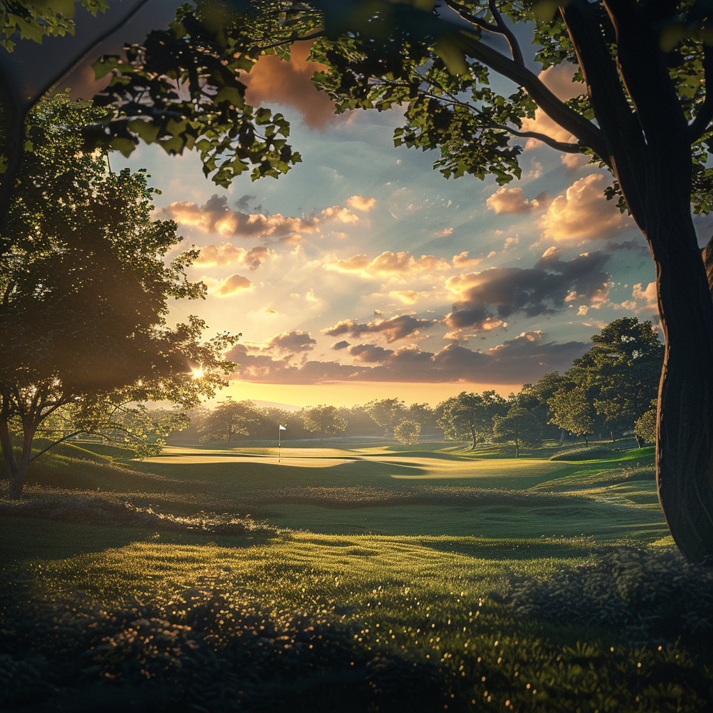 화성상록GC 골프장 전경