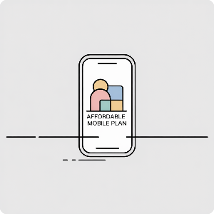 알뜰폰 요금제 혜택 이미지