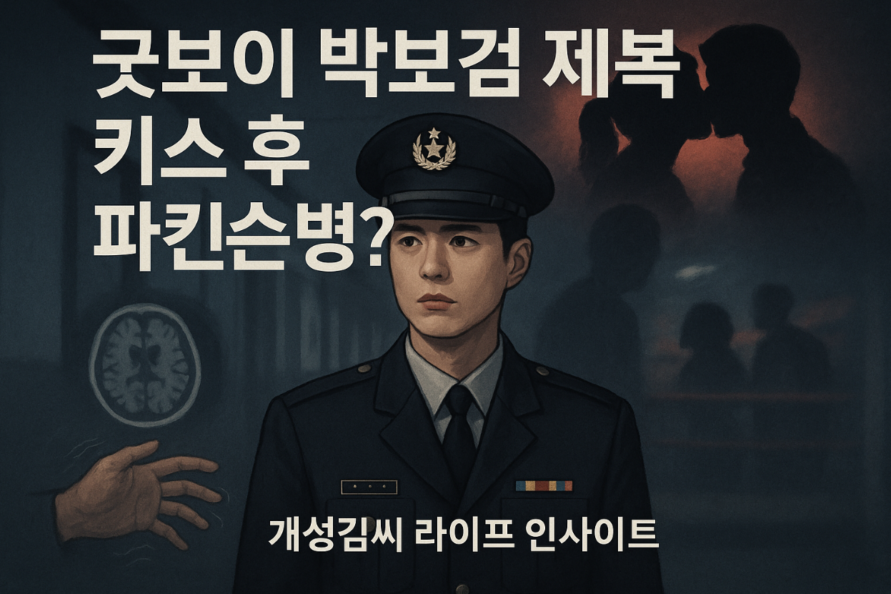 굿보이,박보검,김소현,제복 키스,파킨슨병 증상,복싱 후유증,굿보이 요약,펀치 드렁크,JTBC 드라마,굿보이 다시보기
