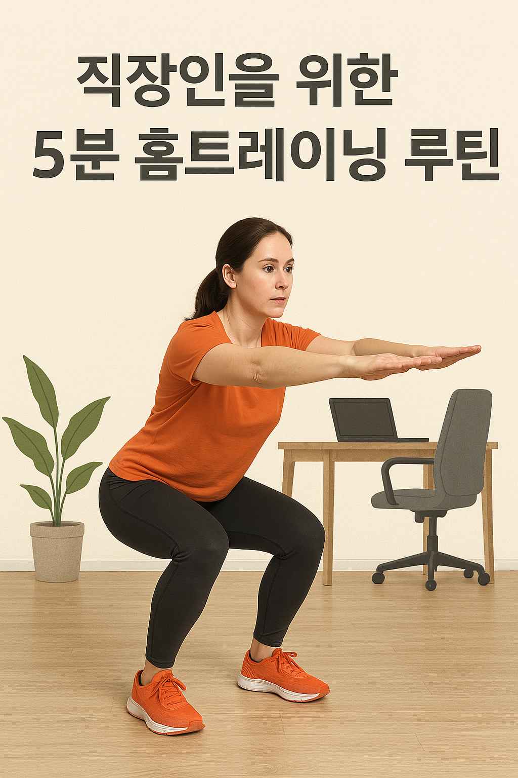 직장인을 위한 5분 홈트레이닝 루틴