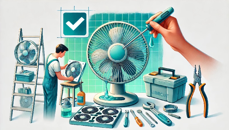 선풍기에서 끼익 소리가 날 때, 무시하면 안 되는 이유와 해결법
