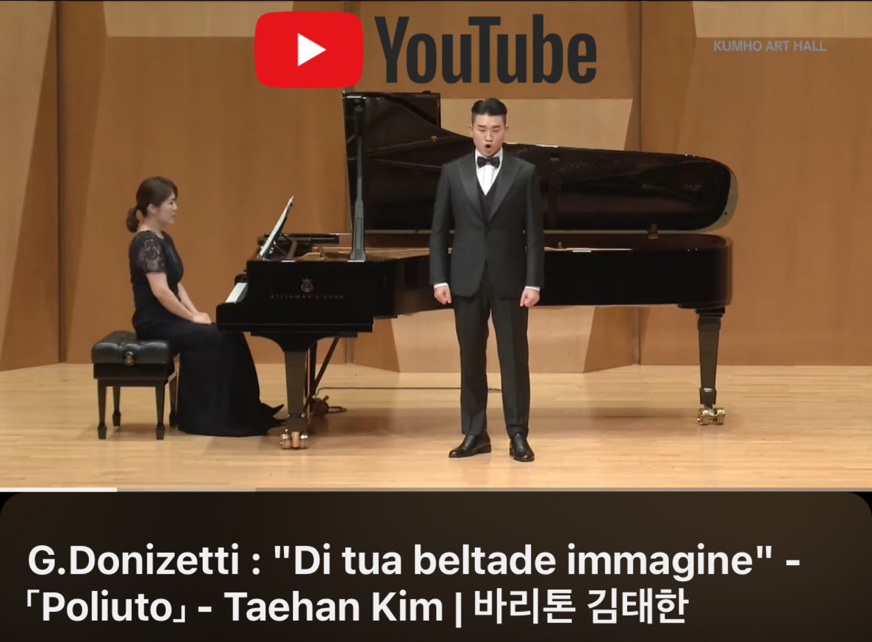 G. Donizetti 오페라 <Poliuto>와 Severo의 아리아 “Di tua beltade immagine (너의 아름다운 형상)”