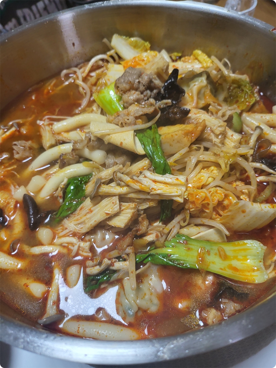 큰냄비는 완성