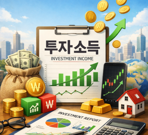 투자소득 관련 이미지