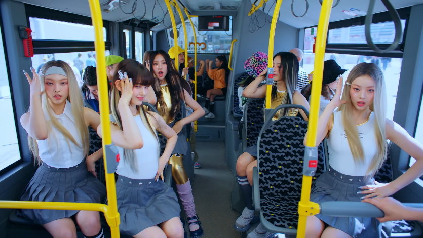 뉴진스 &amp;#39;Super Shy&amp;#39; 뮤비 캡처