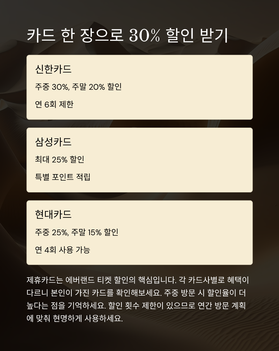 에버랜드 자유이용권 싸게 사는 법! 할인권·디시 완벽 정리