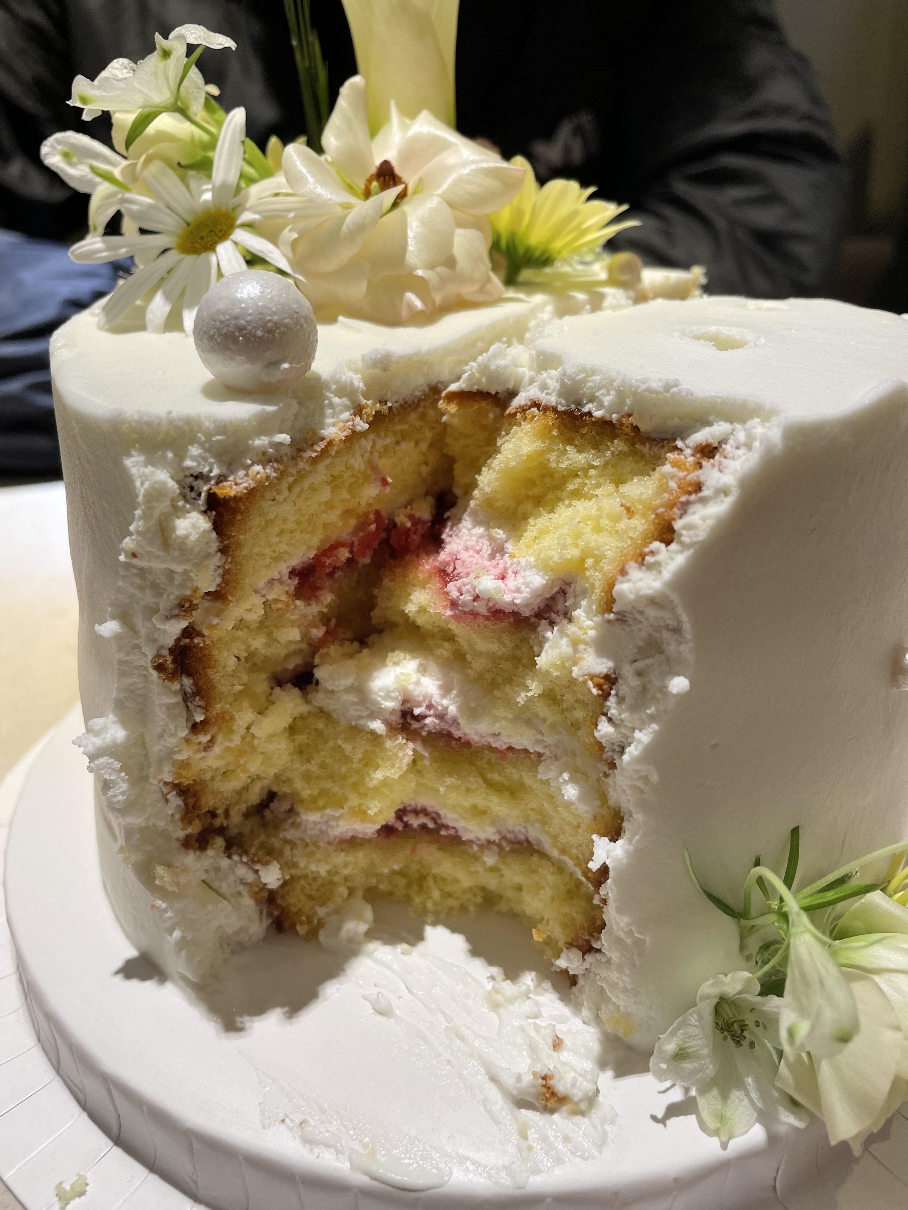 [마곡/발산] 생화케이크 지밀리 주문제작 후기