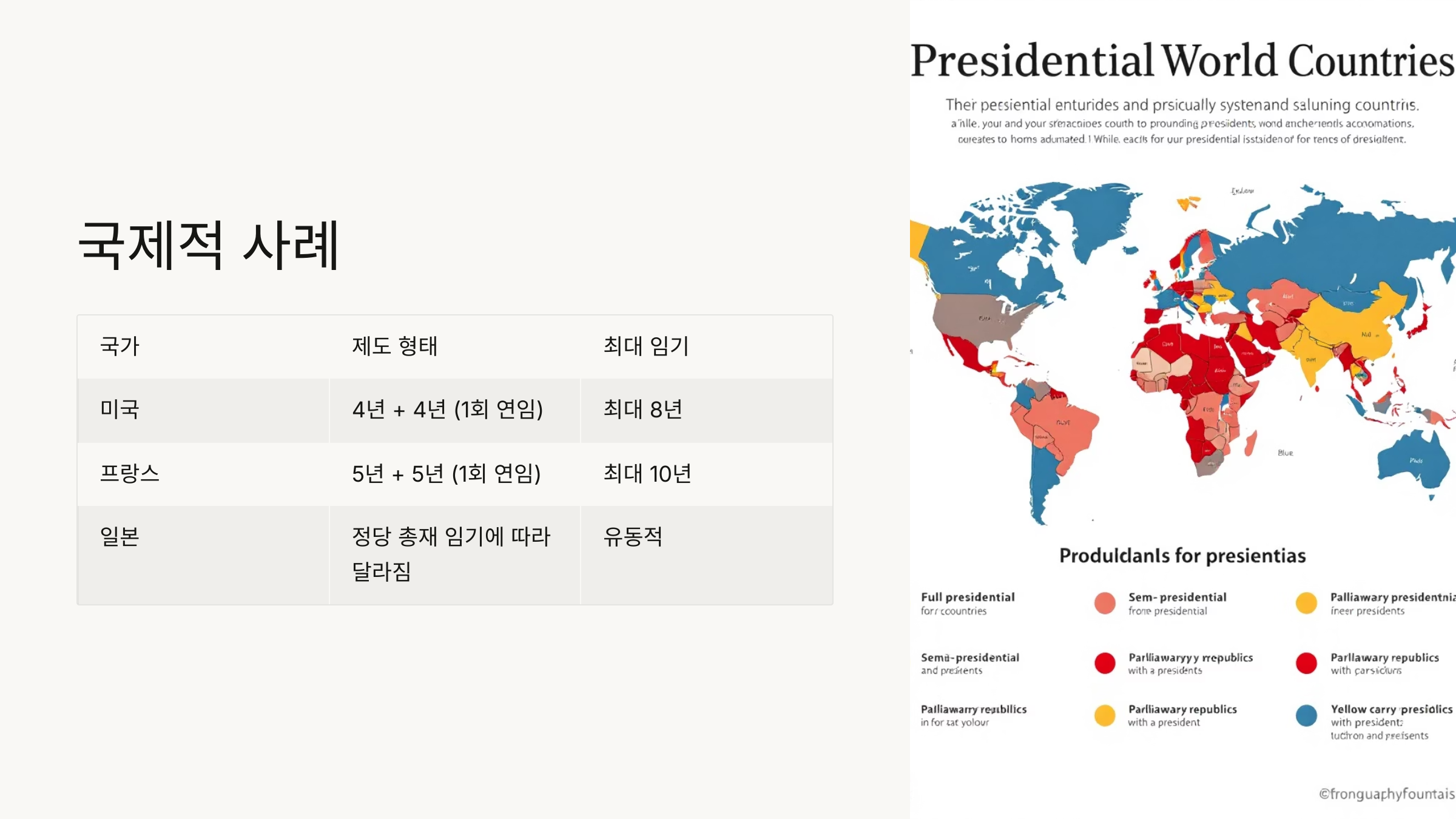 4년 연임제란