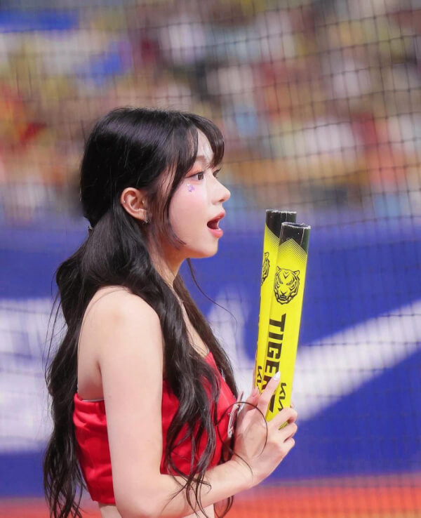 이주은 치어리더 삐끼삐끼 춤 동영상