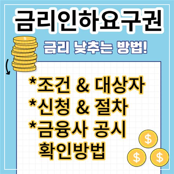 금리인하요구권