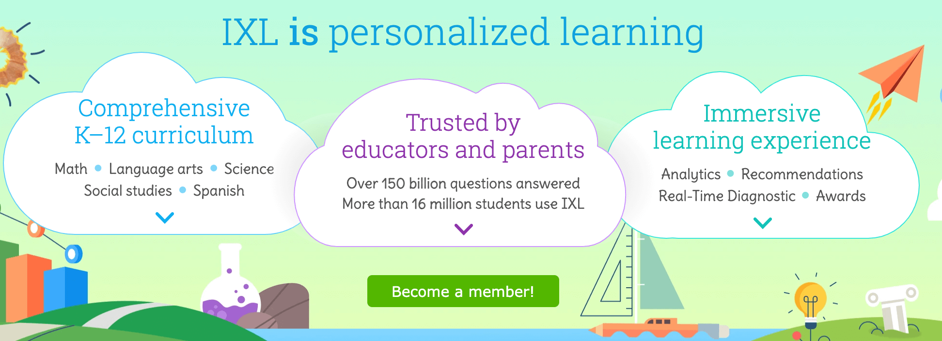 미국식 커리큘럼 온라인 학습 사이트 추천 IXL