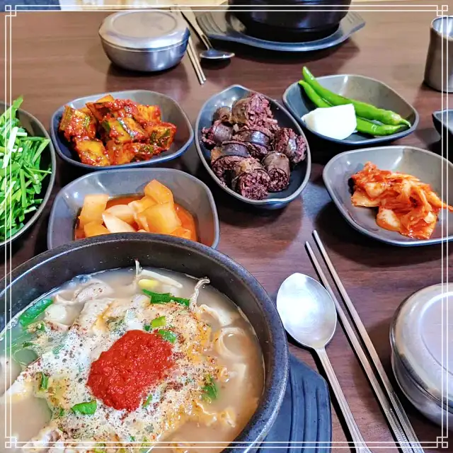 남원 춘향골 공설시장 맛집 피순대