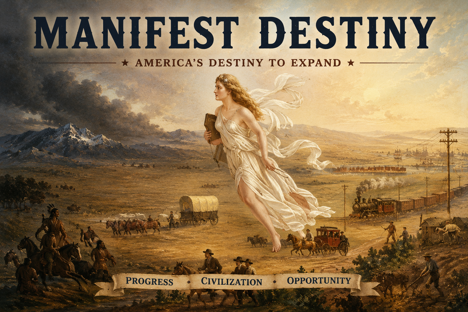 명백한 운명(Manifest Destiny)과 미국의 영토 팽창