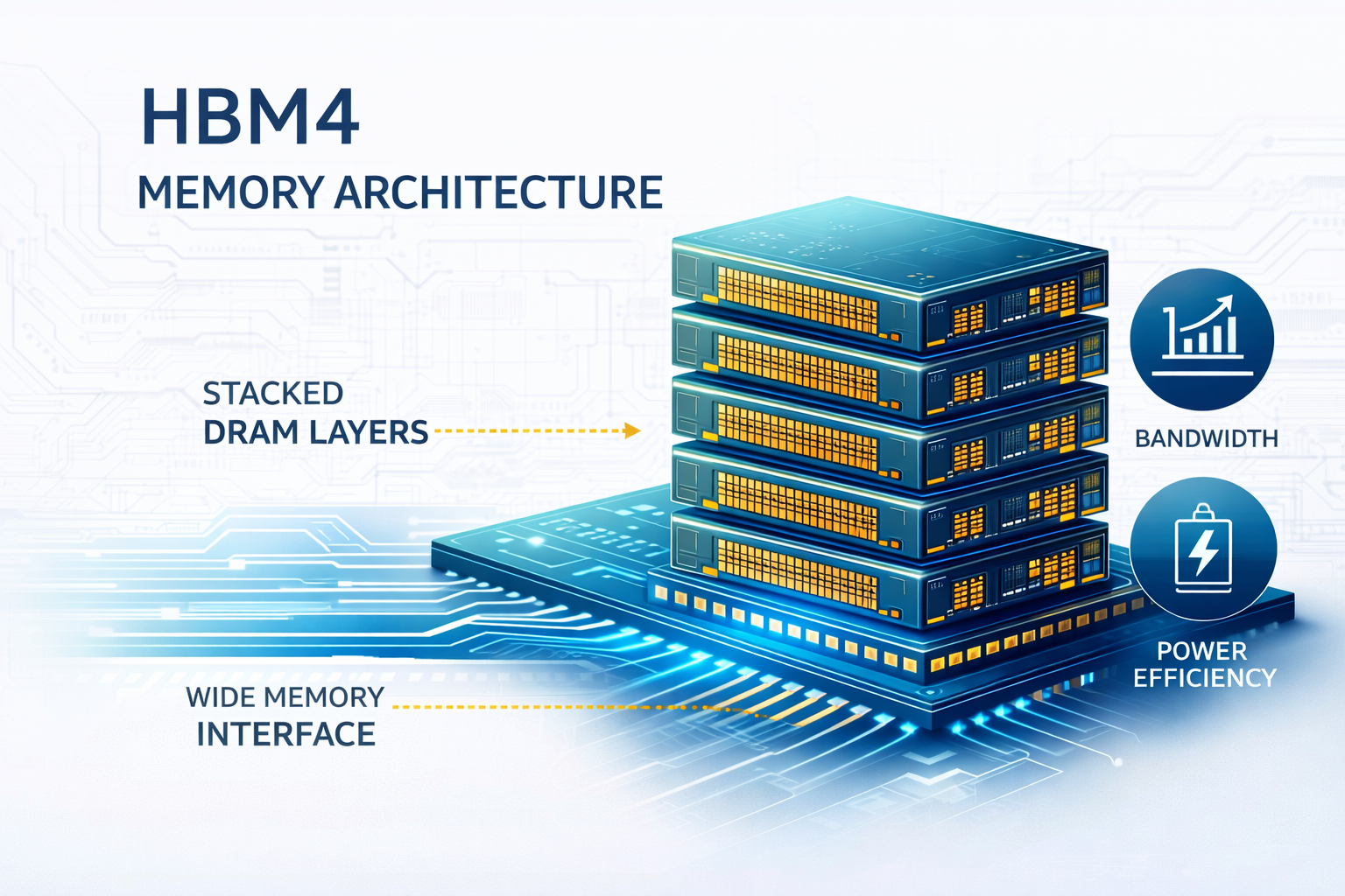 HBM4 메모리 아키텍처 구조