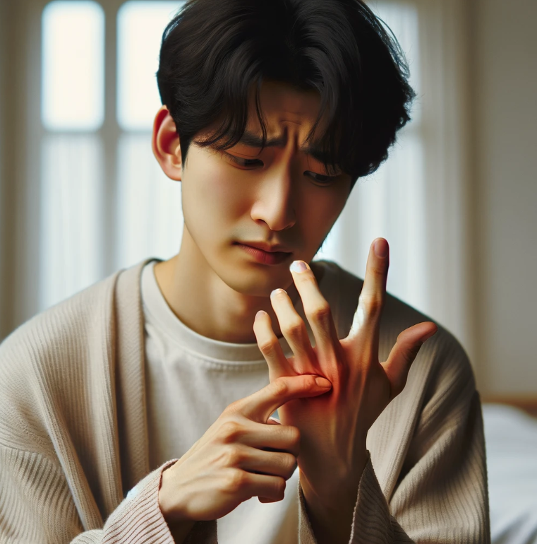방아쇠수지 증후군