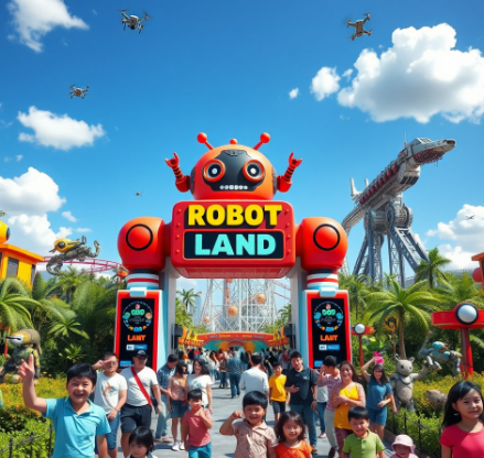 경남창원 로봇랜드 그림
