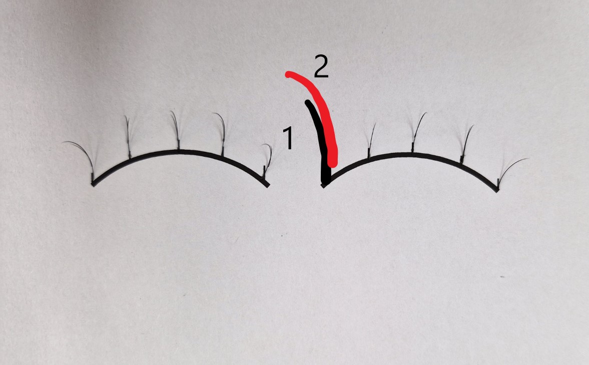 속눈썹연장3단계