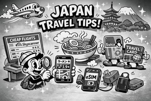 일본 여행 준비 관련 사진