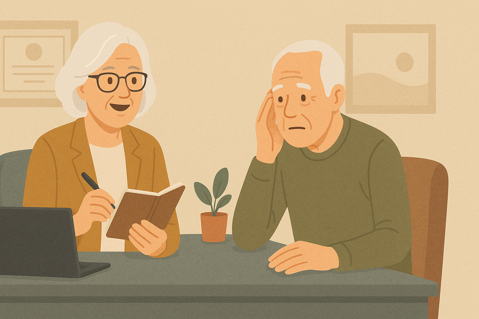 노인심리상담사