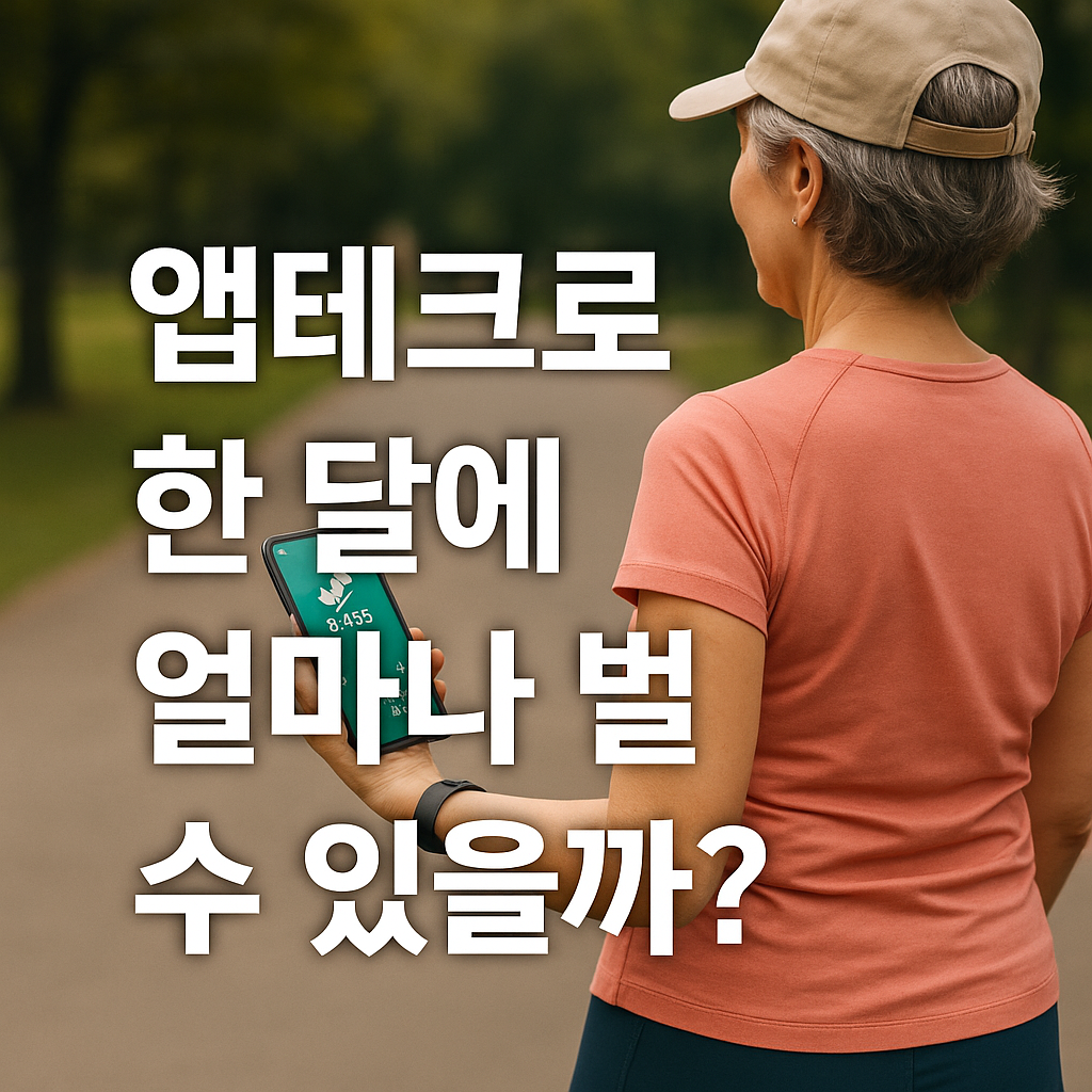 앱테크로 한 달에 얼마나 벌 수 있을까?