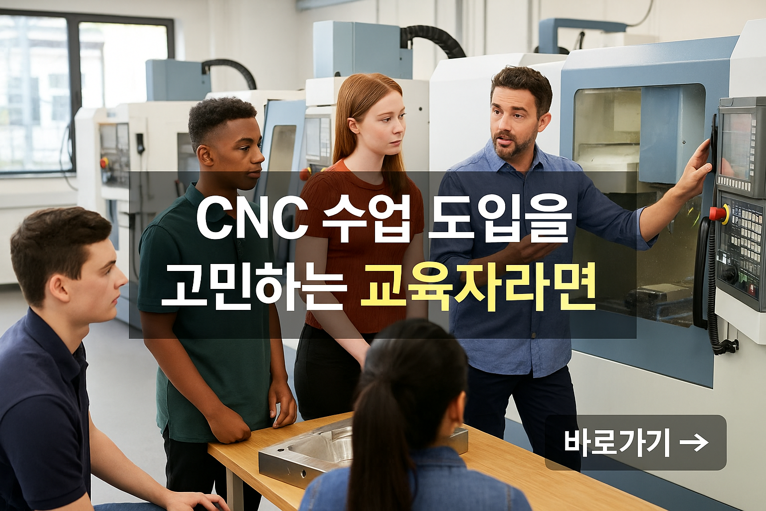 CNC 수업 도입