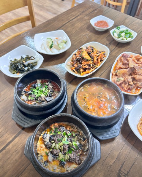 옛날우렁이식당 메뉴