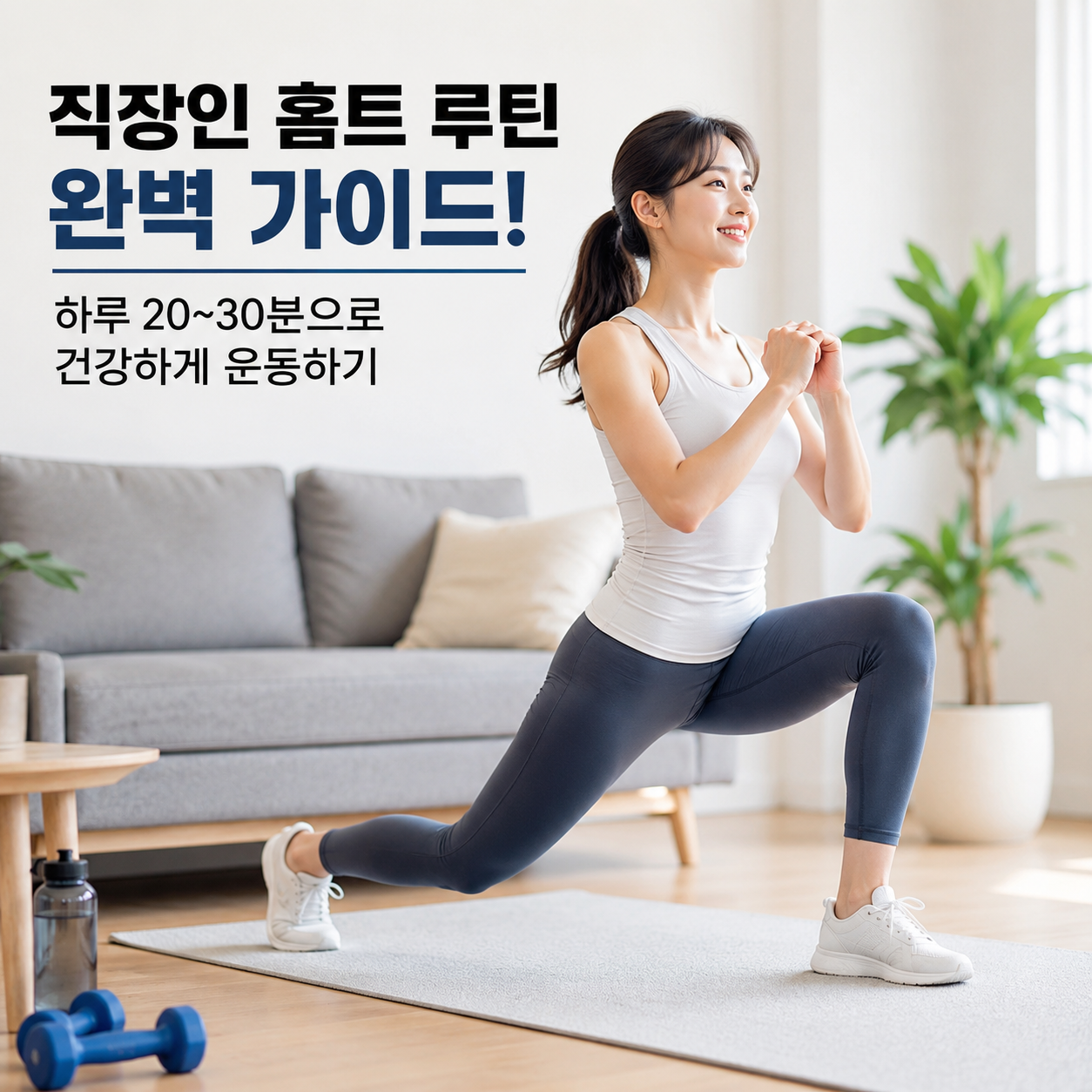 직장인 홈트 루틴