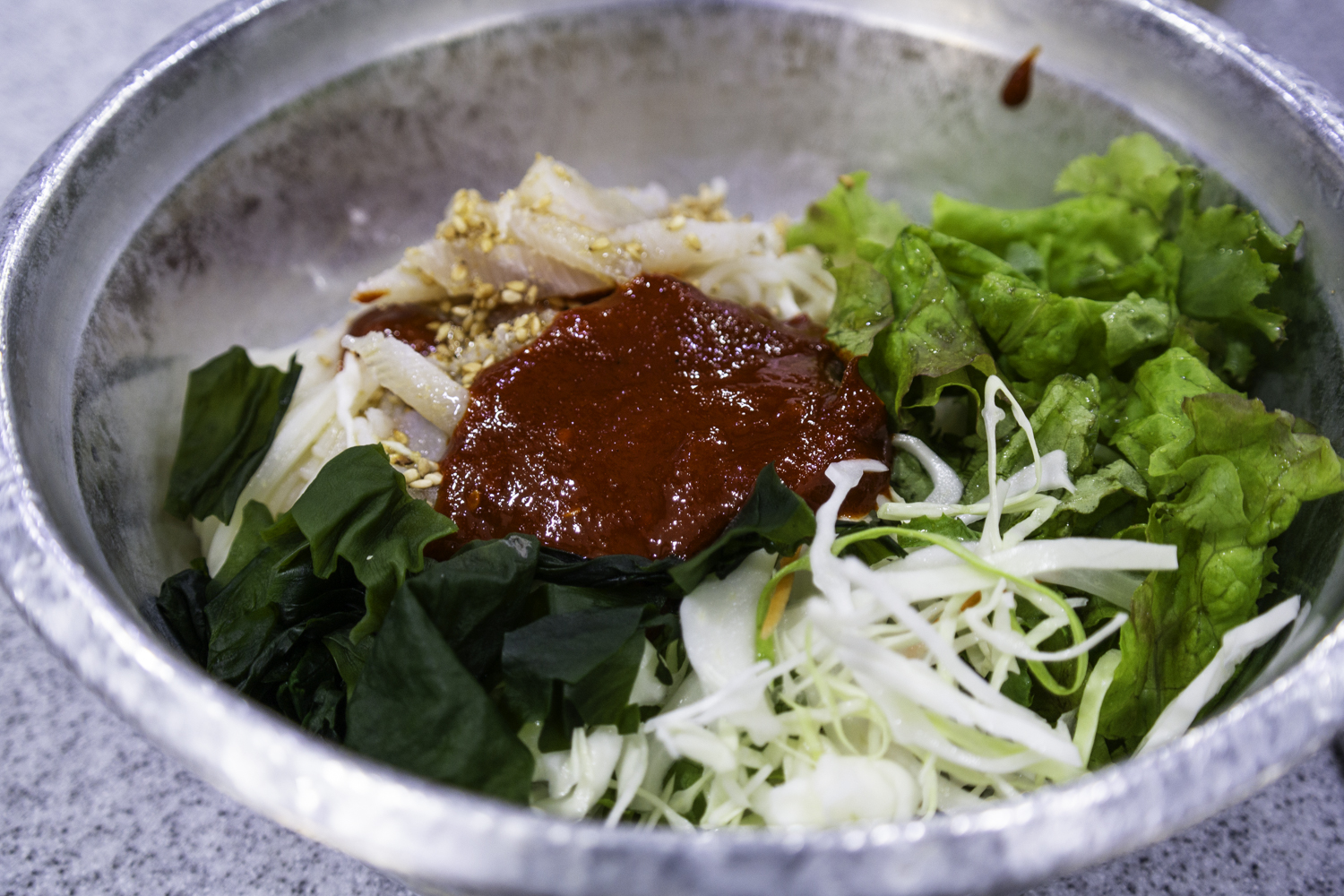 부산 할매집 회국수