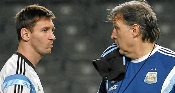 리오넬 메시 타타 마르티노 감독 아르헨티나 대표팀