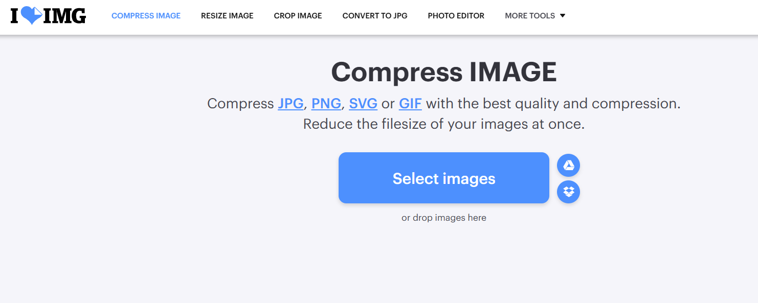 이미지 파일 용량 줄이는 사이트
