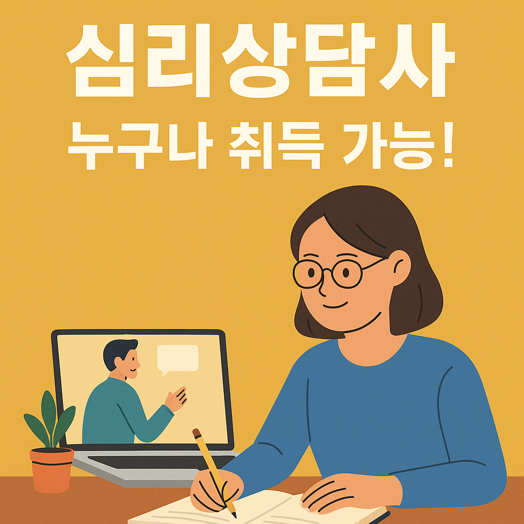 심리상담사 자격증 취득방법, 준비부터 취업까지