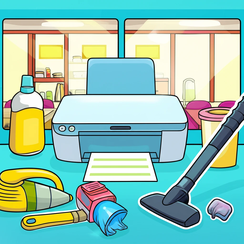 흐릿한 프린터 인쇄 이제 안녕 잔상 