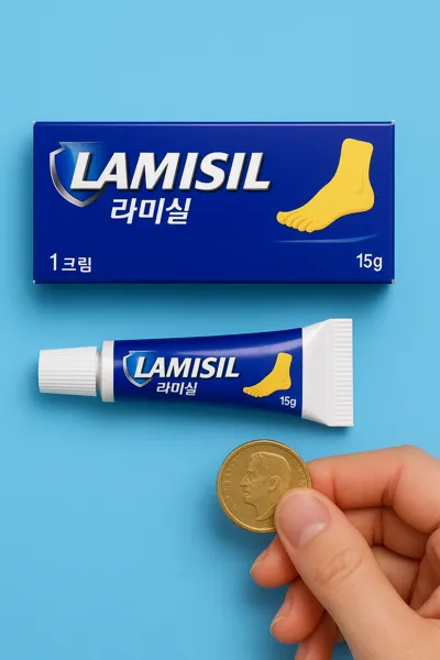 약국에서 라미실 무좀약 구입 안내
