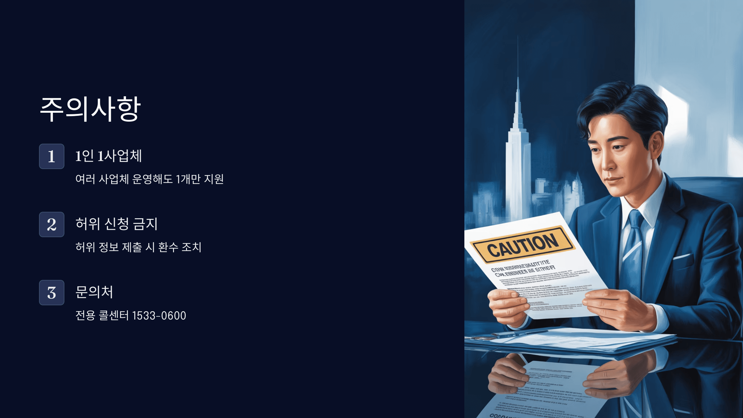 꼭 알아야 할 주의사항