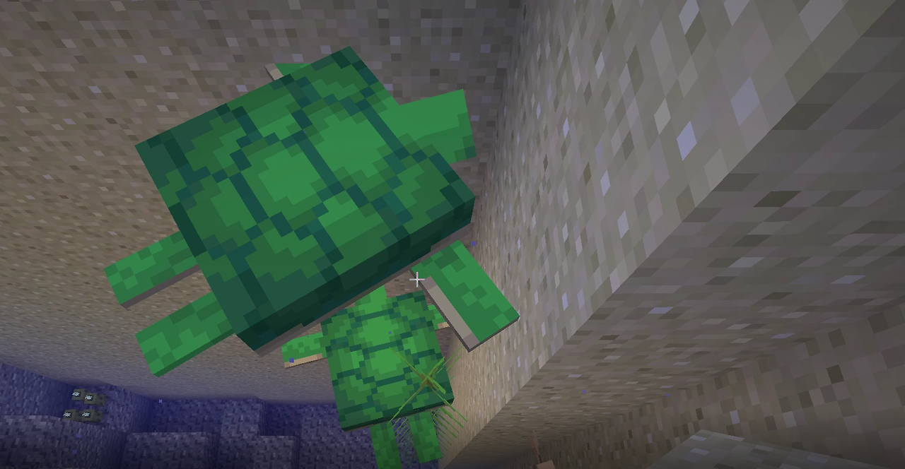 마인크래프트 거북알 부화 시간, 어그로 공략