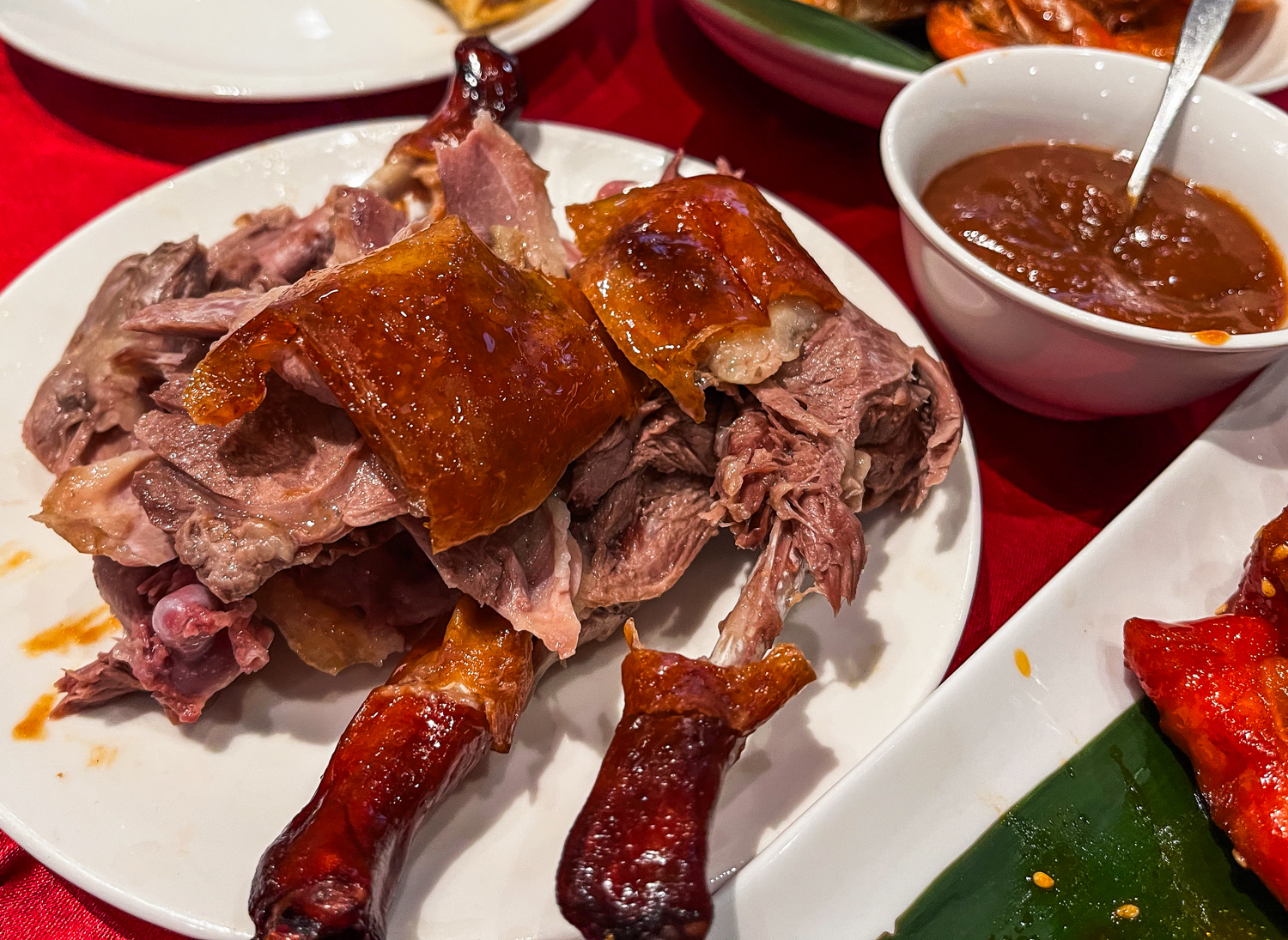 대만 이란 레드 랜턴 베이징덕 코스요리