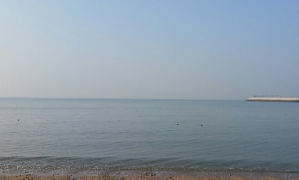 왕산 해수욕장 사진