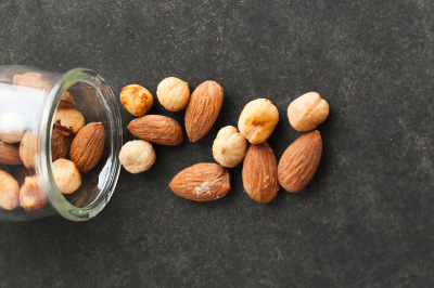 당뇨, 일요일 간식, 아몬드, 병아리콩