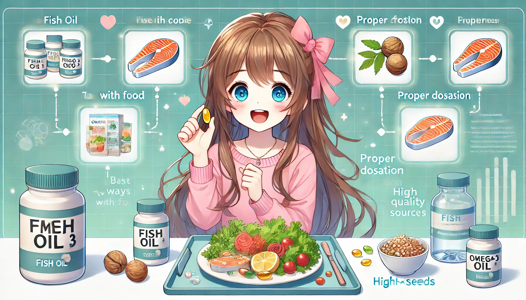 오메가 3의 올바른 섭취 방법 – 효과를 극대화하는 복용법