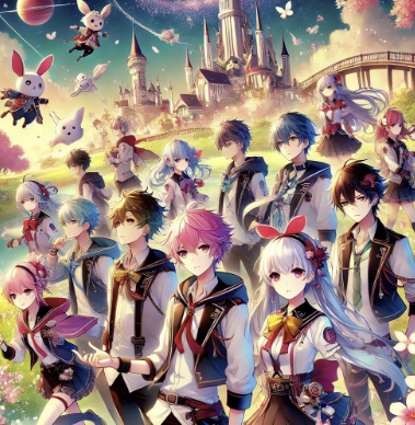 일본 하이브리드 애니