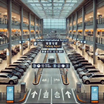 주차장 내부 이미지