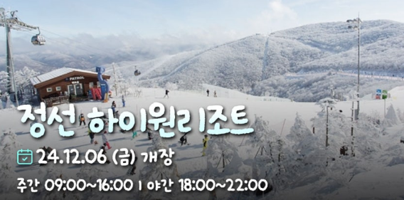 스키장개장정보