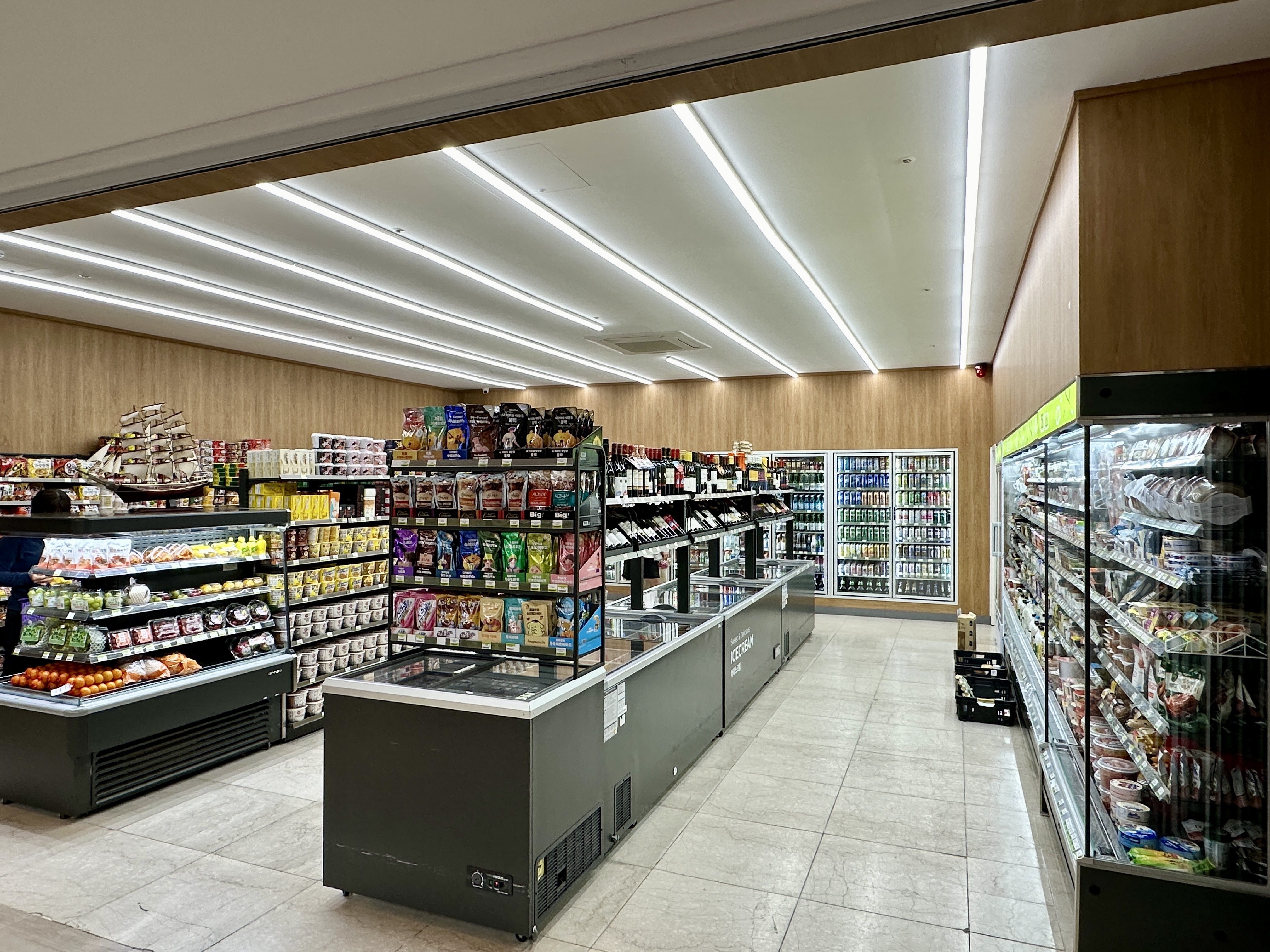 정동진 썬크루즈 지하 편의점