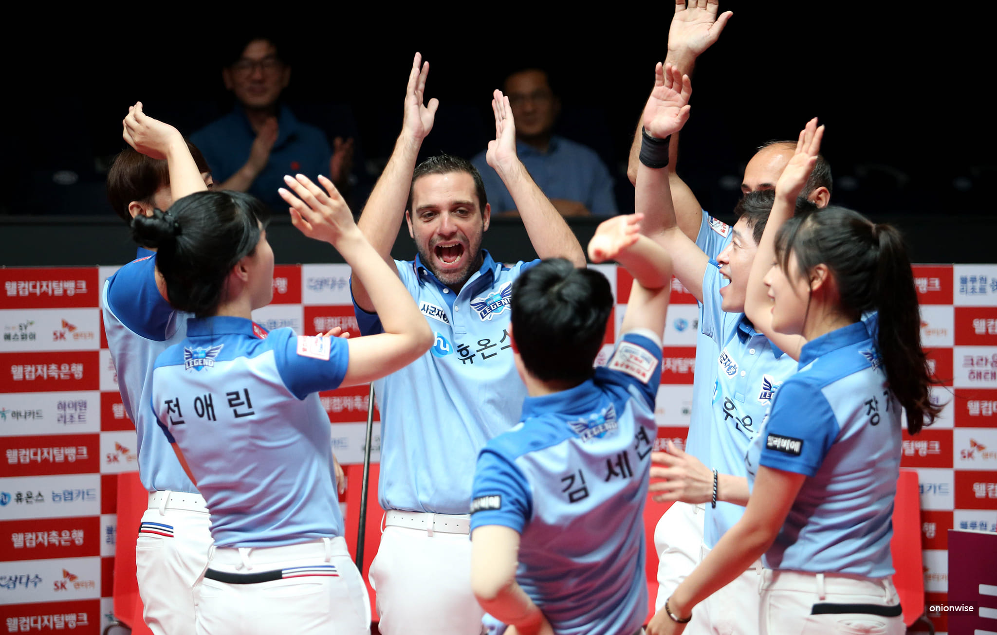 PBA팀리그 휴온스 헬스케어 레전드 당구팀 소속 선수