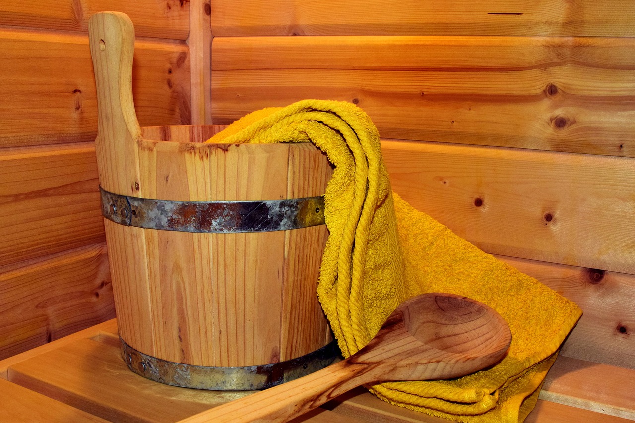 일본 온천 실내 사우나