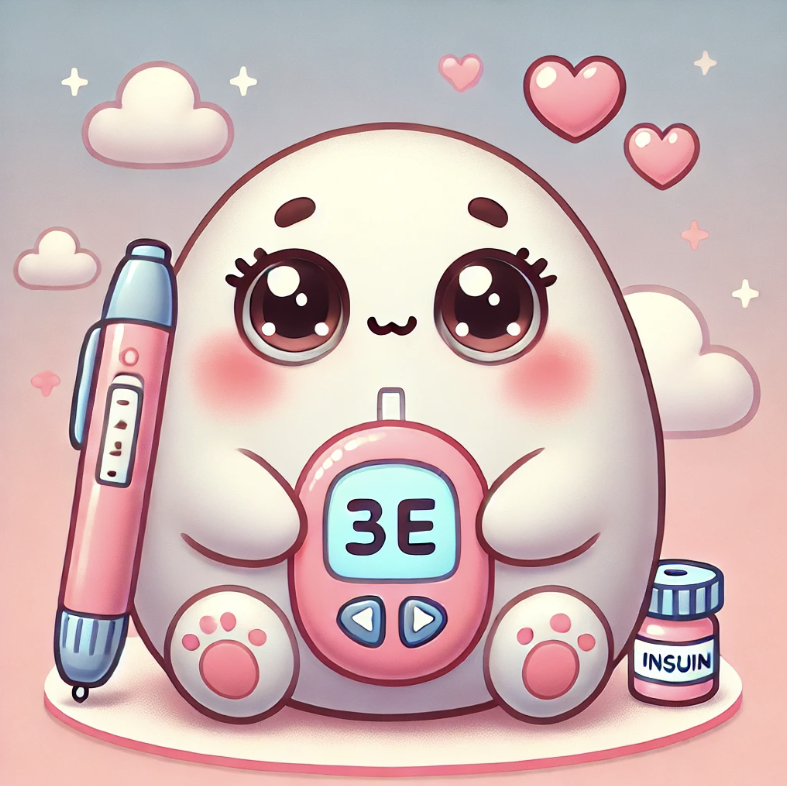 당뇨를 표현한 사진