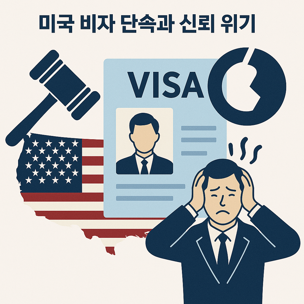 미국 비자 단속과 신뢰 위기