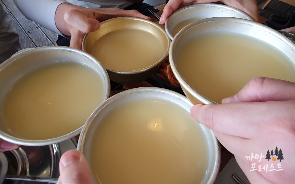 청계산 리숨두부 막걸리