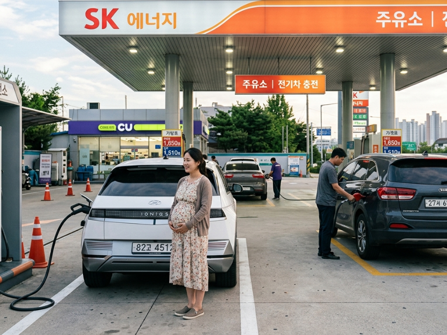 임산부 교통비 포인트로 주유비 결제