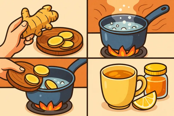 생강차 만들기9